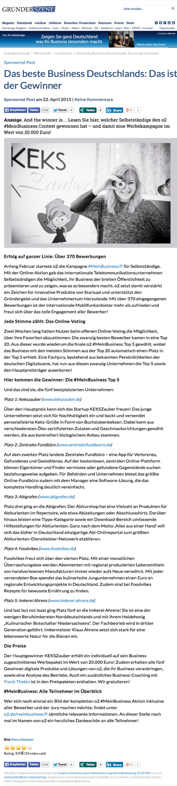 ®K-DESIGNBÜRO · Pressebericht / Presseartikel