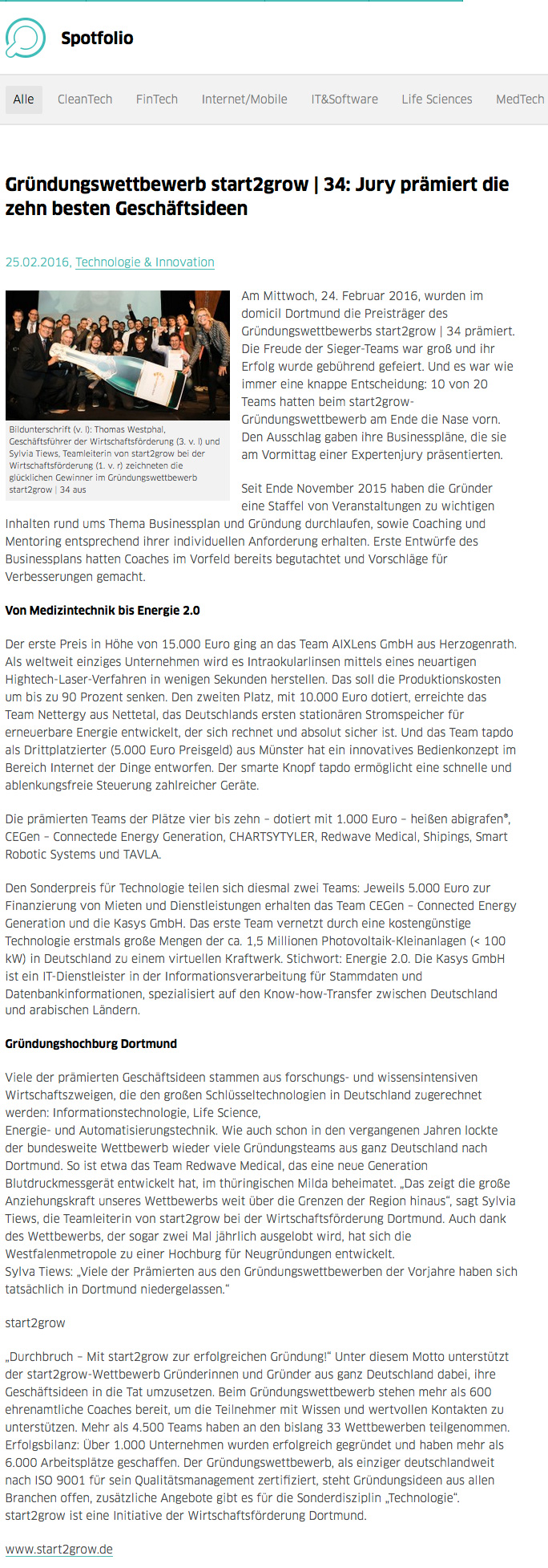 ®K-DESIGNBÜRO · Pressebericht / Presseartikel