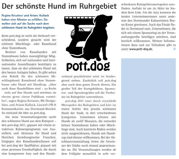 ®K-DESIGNBÜRO · Pressebericht / Presseartikel