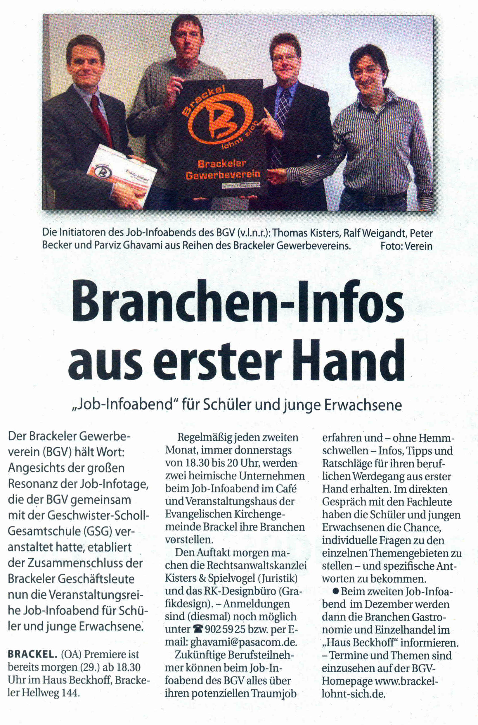 ®K-DESIGNBÜRO · Pressebericht / Presseartikel