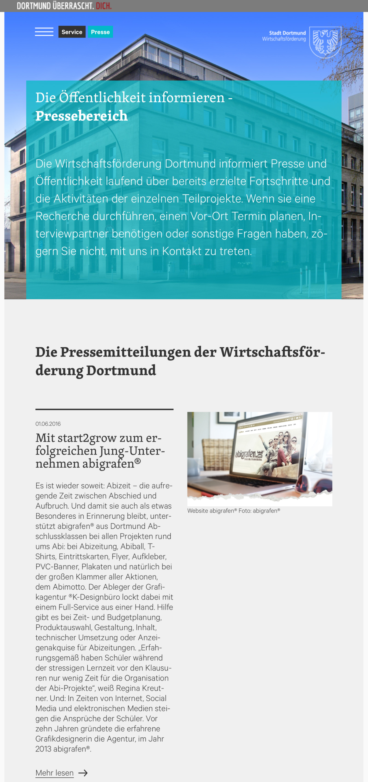 ®K-DESIGNBÜRO · Pressebericht / Presseartikel