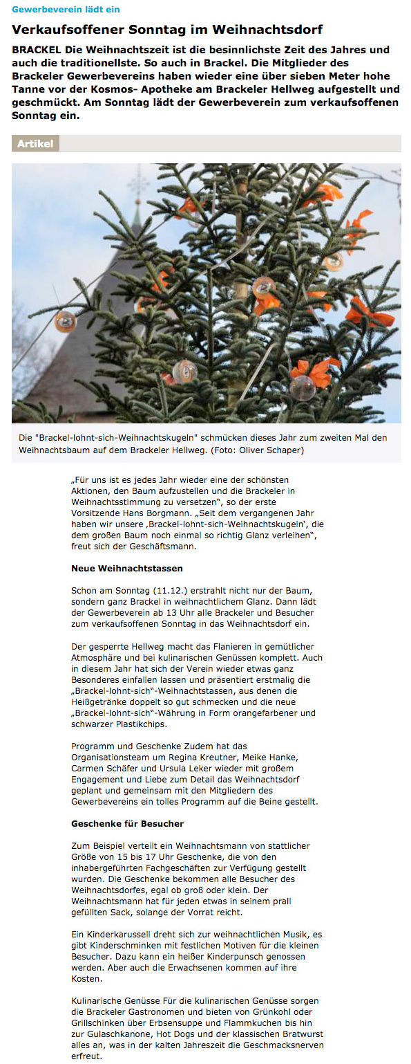 ®K-DESIGNBÜRO · Pressebericht / Presseartikel
