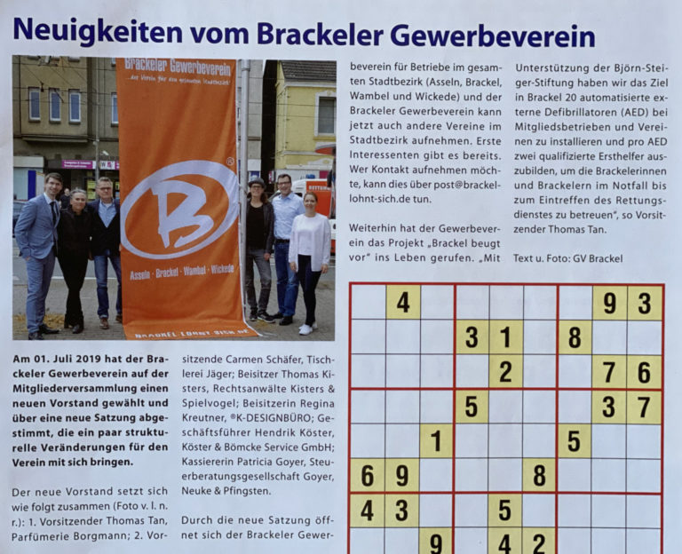 ®K-DESIGNBÜRO · Pressebericht / Presseartikel