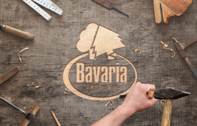 ®K-DESIGNBÜRO Referenzprojekt: Logo Bavaria Timber