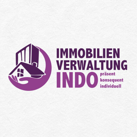 Referenzprojekt: Logo Immobilienverwaltung INDO