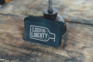 ®K-DESIGNBÜRO Referenzprojekt: Logo Bar Liquid Liberty
