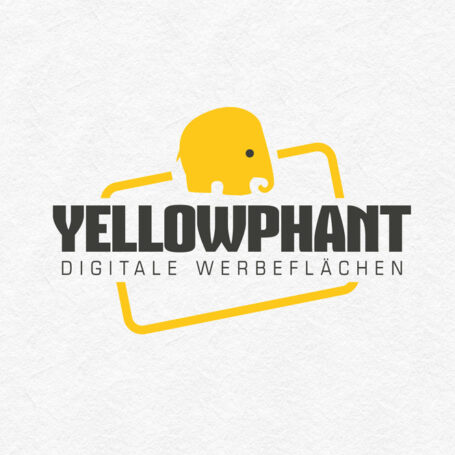 ®K-DESIGNBÜRO Referenzprojekt: Logo Yellophant Werbeflächen