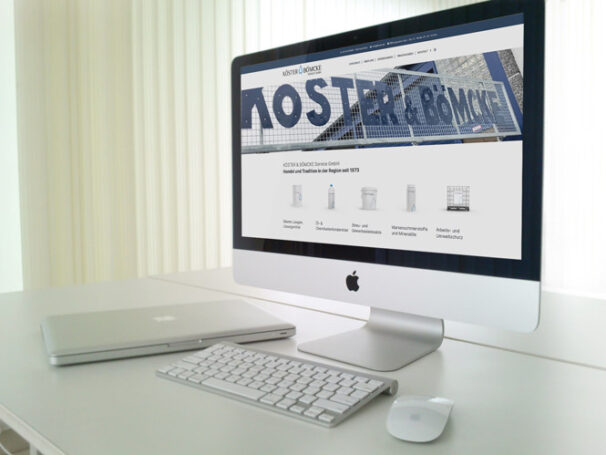 ®K-DESIGNBÜRO Referenzprojekt: Webseite Wordpress Handel (Köster & Bömcke)