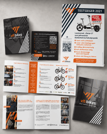 ®K-DESIGNBÜRO Referenzprojekt: Corporate Design / Corporate Identity für vit:bikes Köln